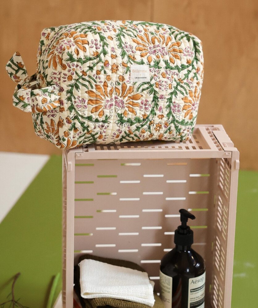 Trousse de toilette Jude – Palmyre Caramel Beurre Salé