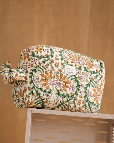 Trousse de toilette Jude – Palmyre Caramel Beurre Salé