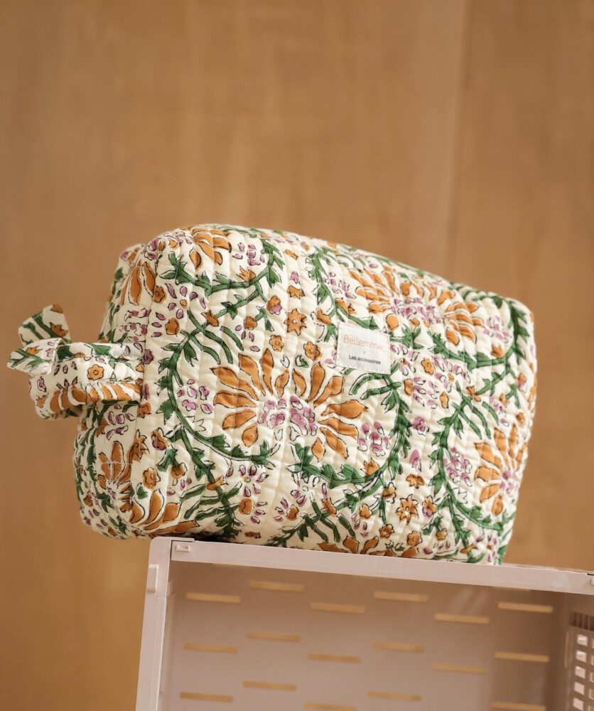 Trousse de toilette Jude – Palmyre Caramel Beurre Salé