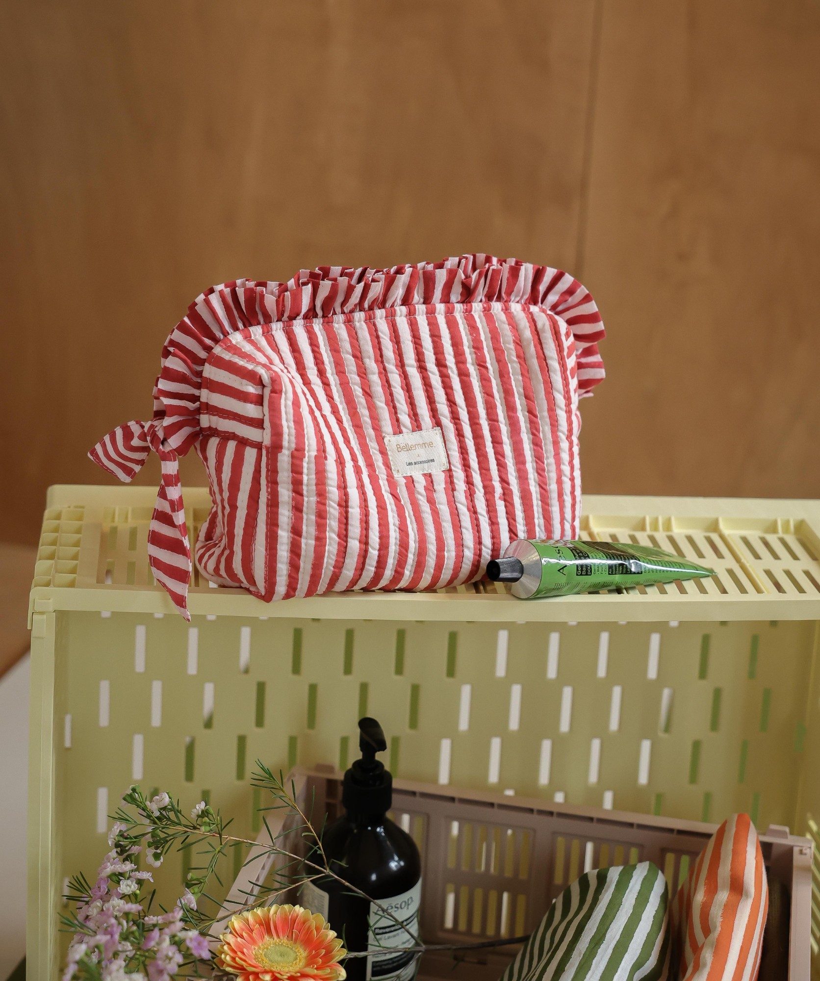Trousse de toilette Bonnie – Gaya Rouge