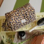 Trousse de toilette Jude – Léopard camel