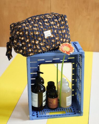 Trousse de toilette Jude – Léopard Navy