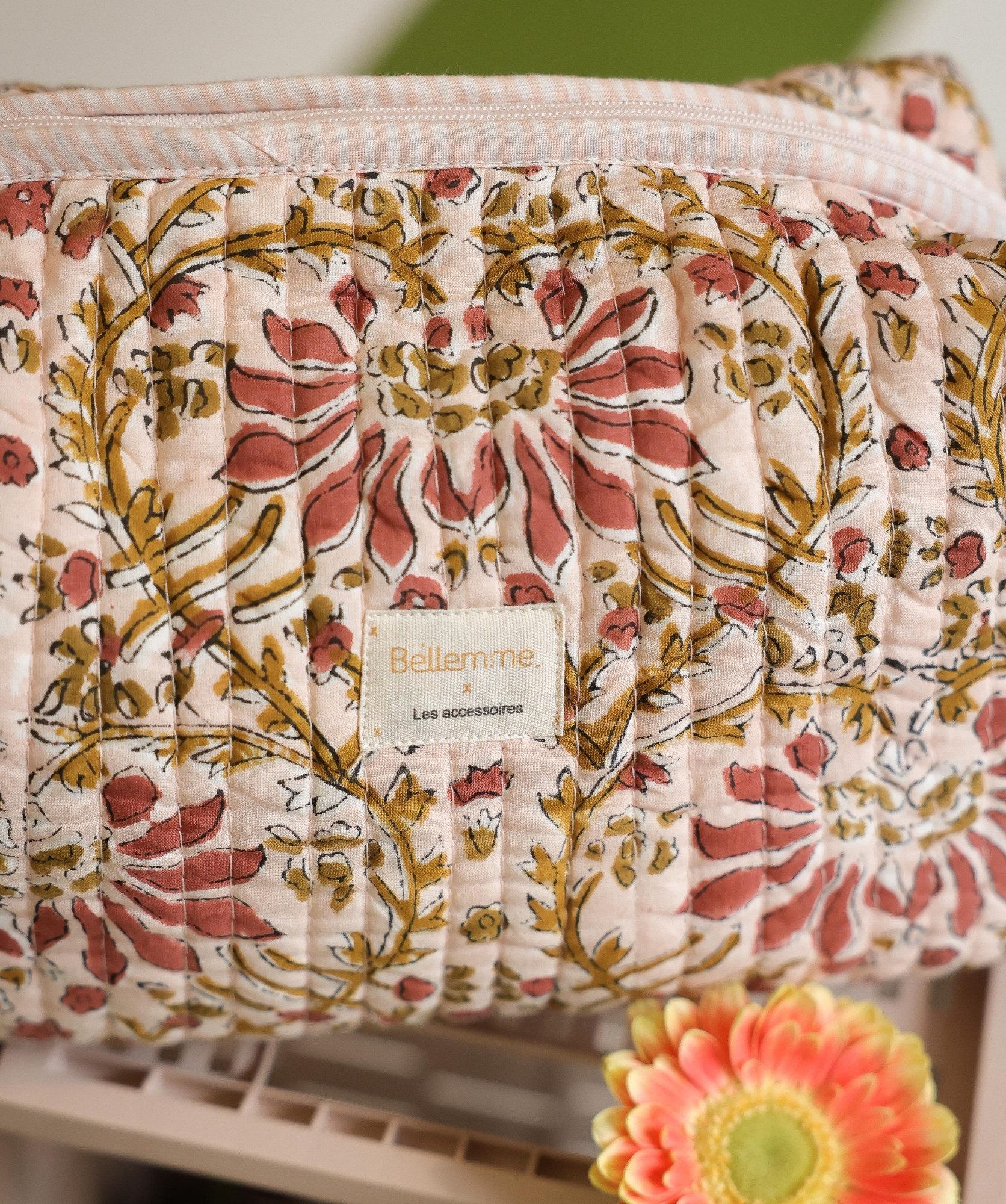 Trousse de toilette Jude – Palmyre Rose Poudré