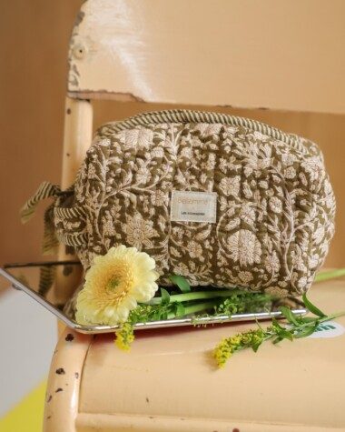 Trousse de toilette Jude petit format – Anjali Kaki