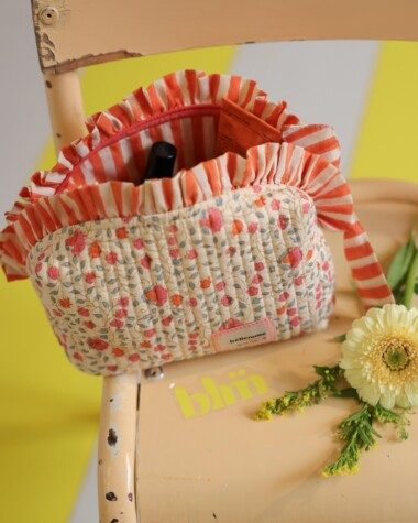 Trousse de toilette Bonnie petit format – Rosa Sorbet d’Été