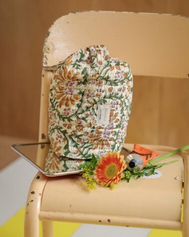Trousse de toilette Jude petit format – Palmyre Caramel Beurre Salé