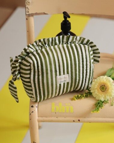 Trousse de toilette Bonnie petit format – Gaya Vert