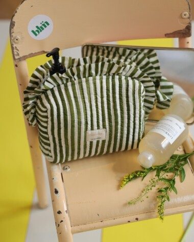 Trousse de toilette Bonnie petit format – Gaya Vert