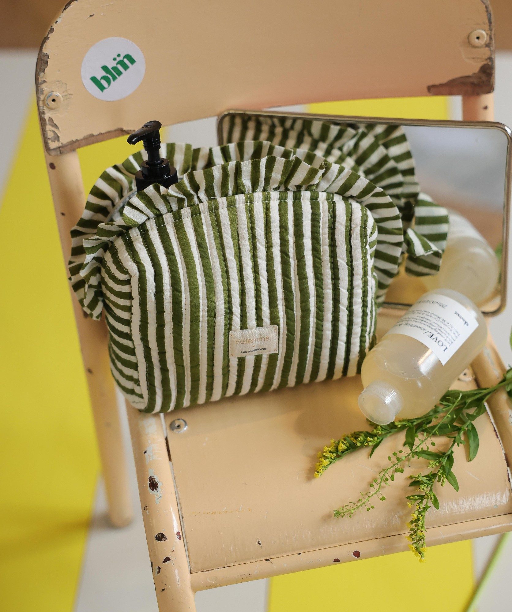 Trousse de toilette Bonnie petit format – Gaya Vert