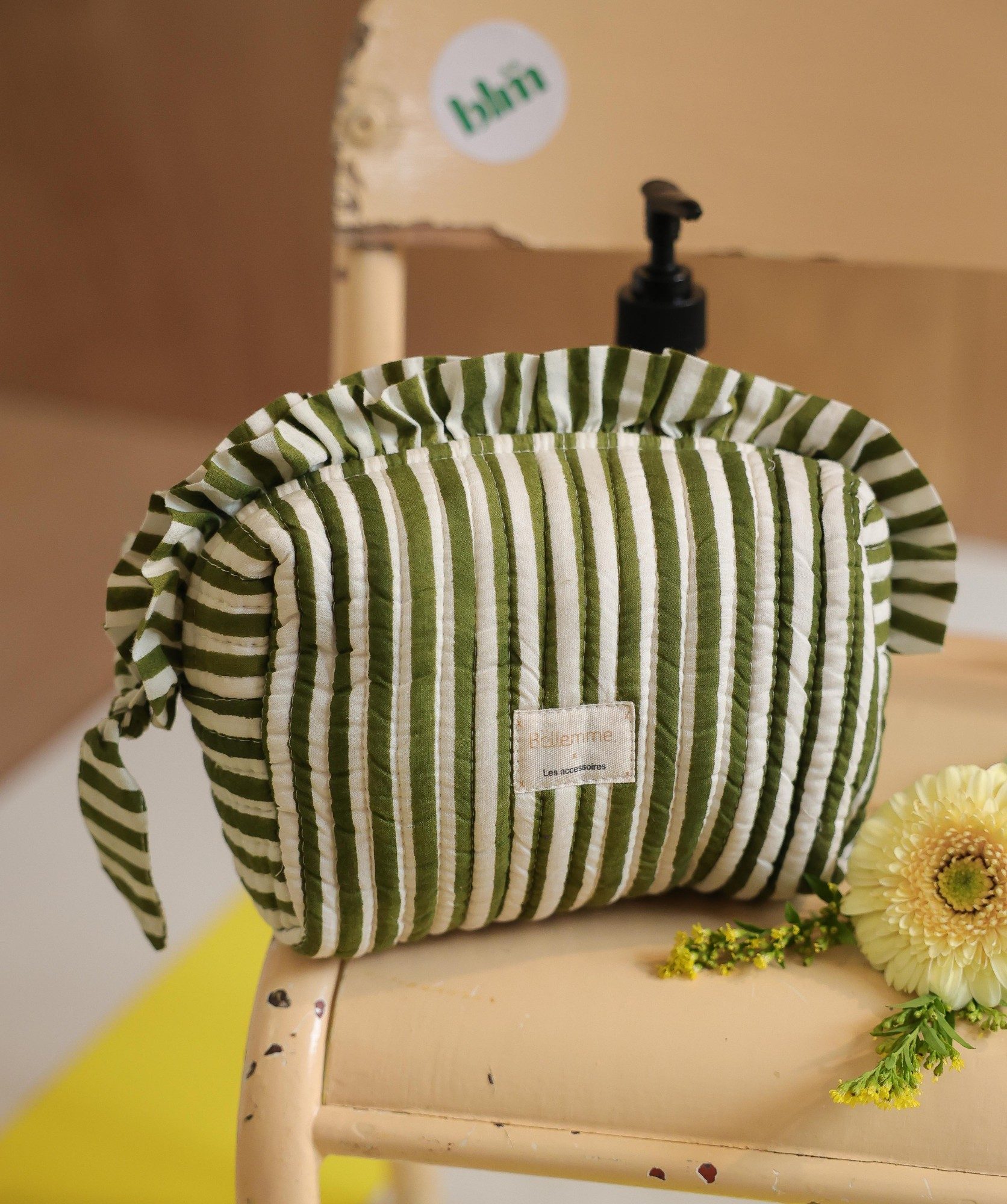 Trousse de toilette Bonnie petit format – Gaya Vert