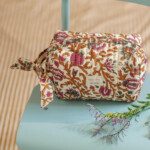 Trousse de toilette Jude petit format – Mina Amethyste