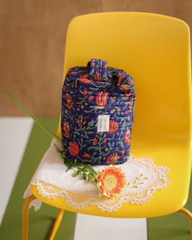 Trousse de toilette Jude petit format – Mina Indigo
