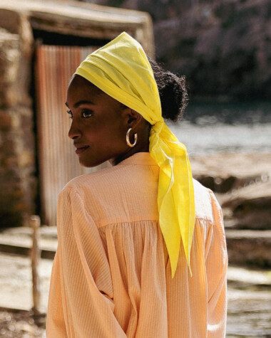 Bandeau – Voile de coton Soleil