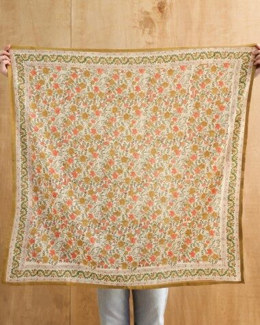 Foulard grand format – Ellis Ocre