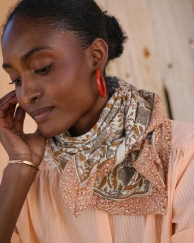 Foulard grand format – Java Desert