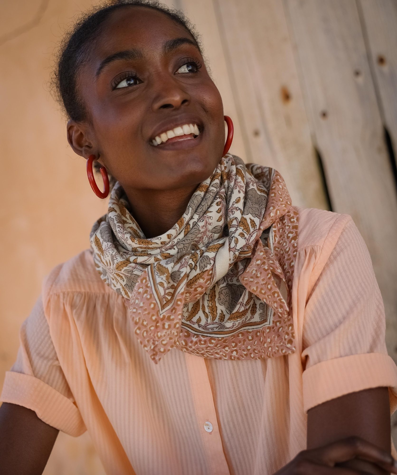 Foulard grand format – Java Desert