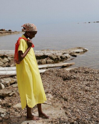 Foulard petit format – Ashley Pêche