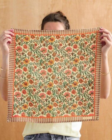 Foulard petit format – Ashley Pêche