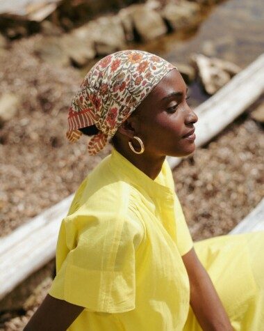 Foulard petit format – Ashley Pêche