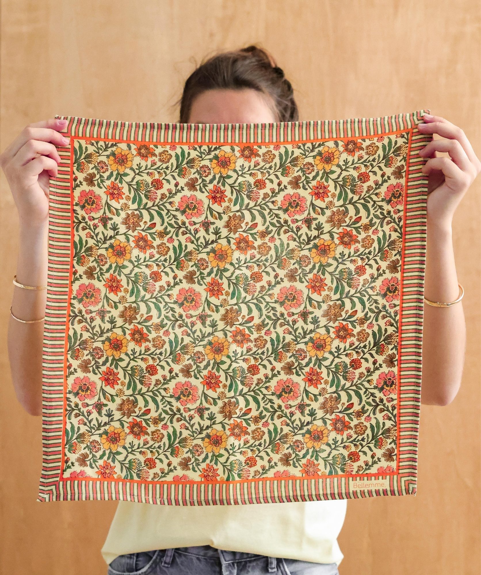 Foulard petit format – Ashley Pêche