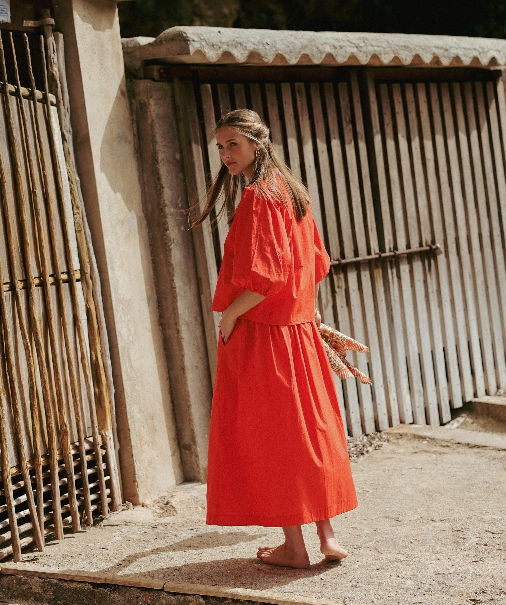Jupe Grace – Tangerine