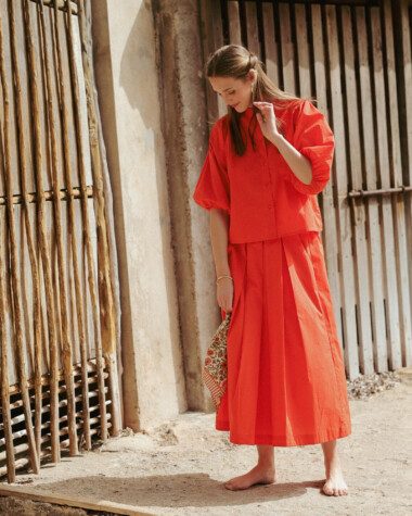 Jupe Grace – Tangerine