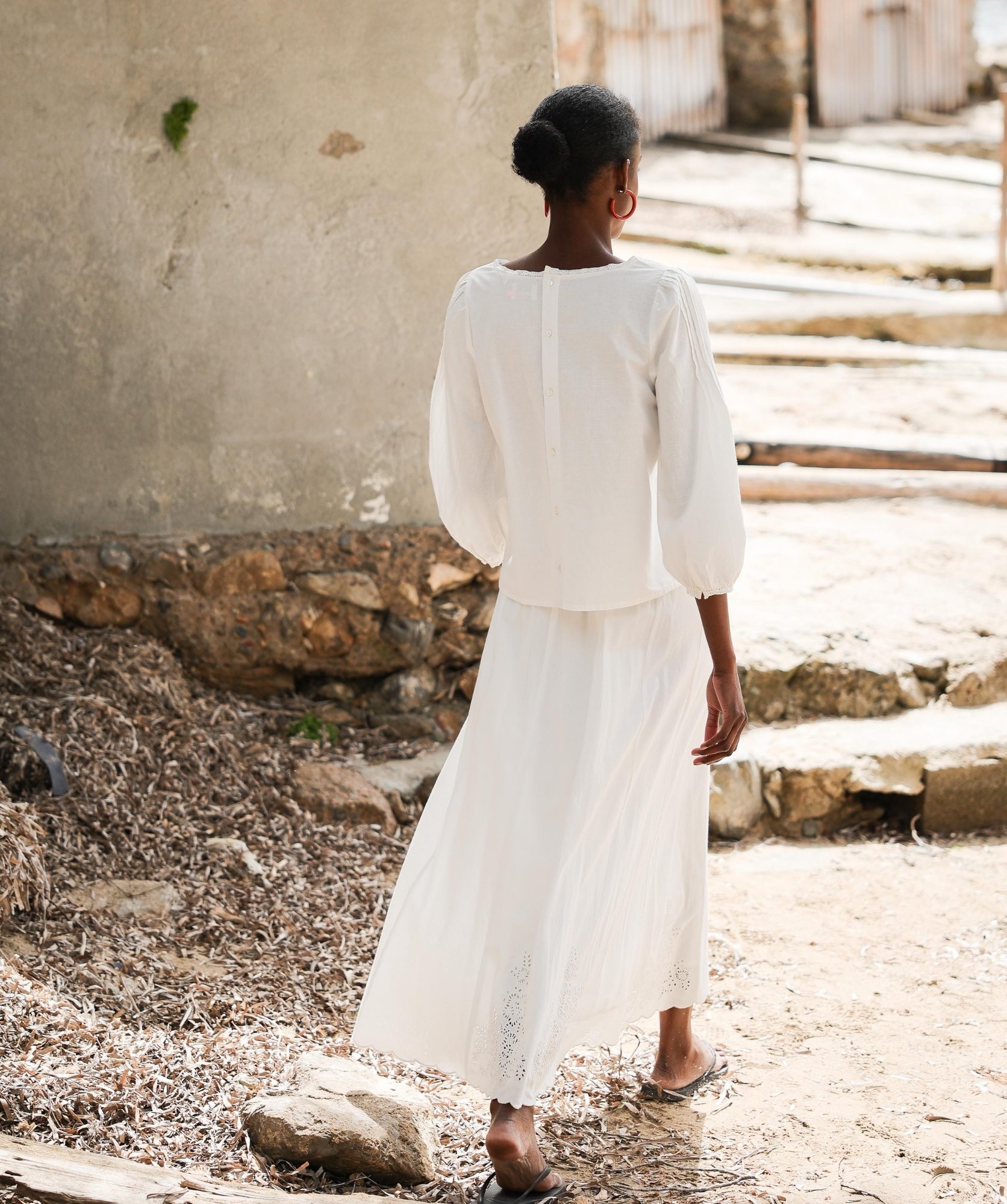 Jupe Thillane – Blanc