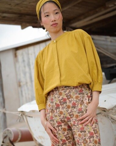 Pantalon Maho – Imprimé Antoinette Terracotta