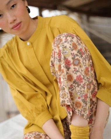 Pantalon Maho – Imprimé Antoinette Terracotta
