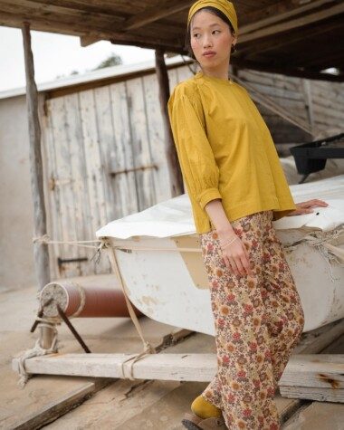 Pantalon Maho – Imprimé Antoinette Terracotta