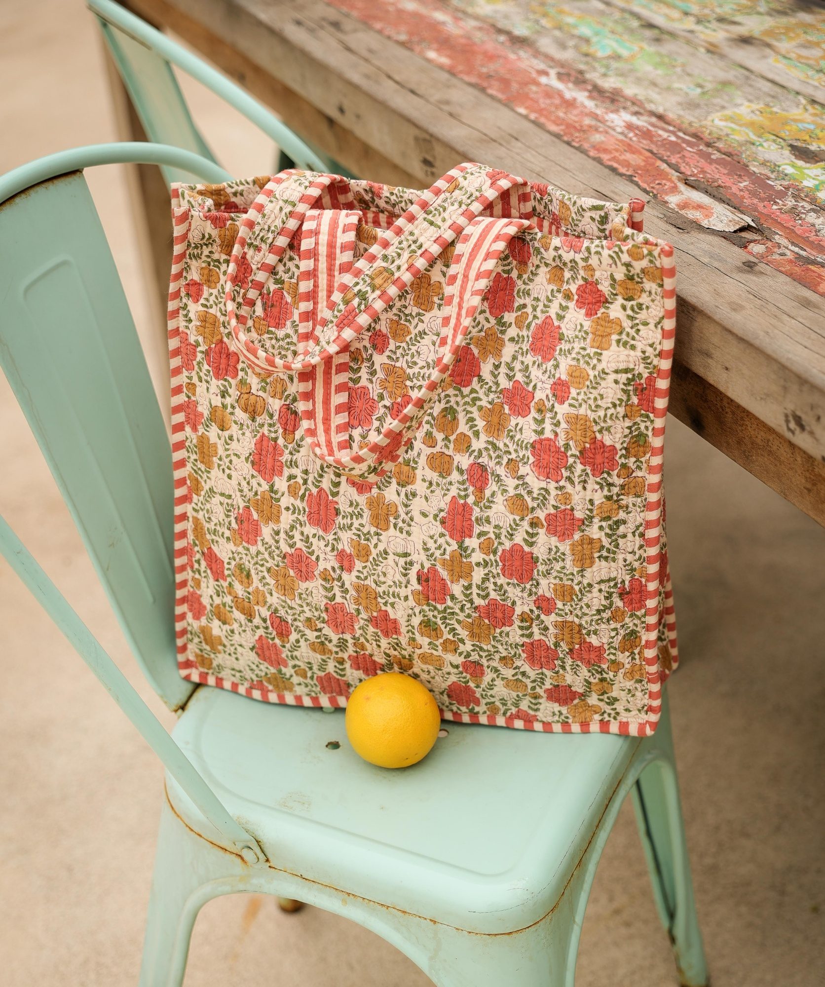 Sac Cabas Amalfi – Ellis Ocre