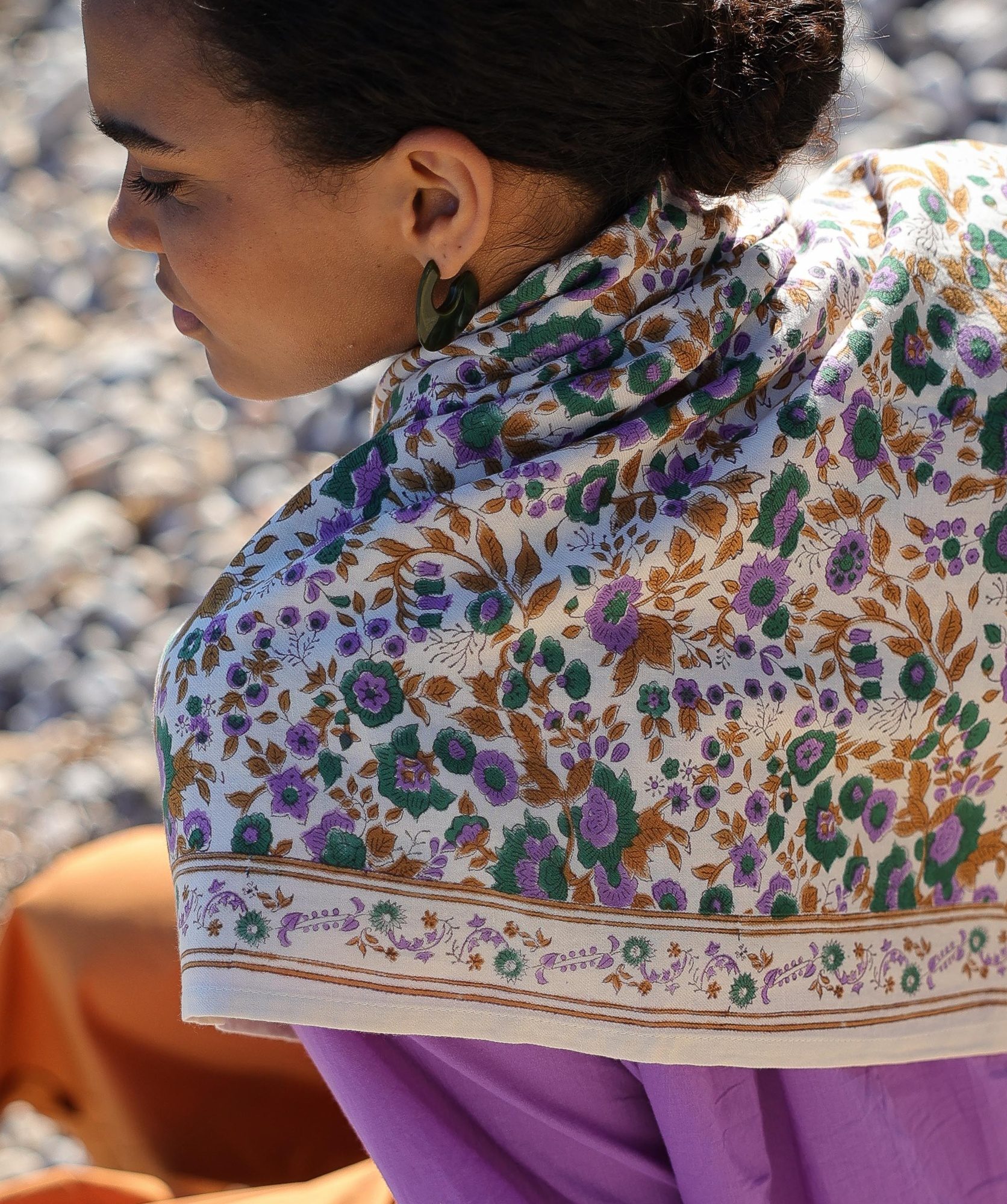 Foulard grand format – Bloom