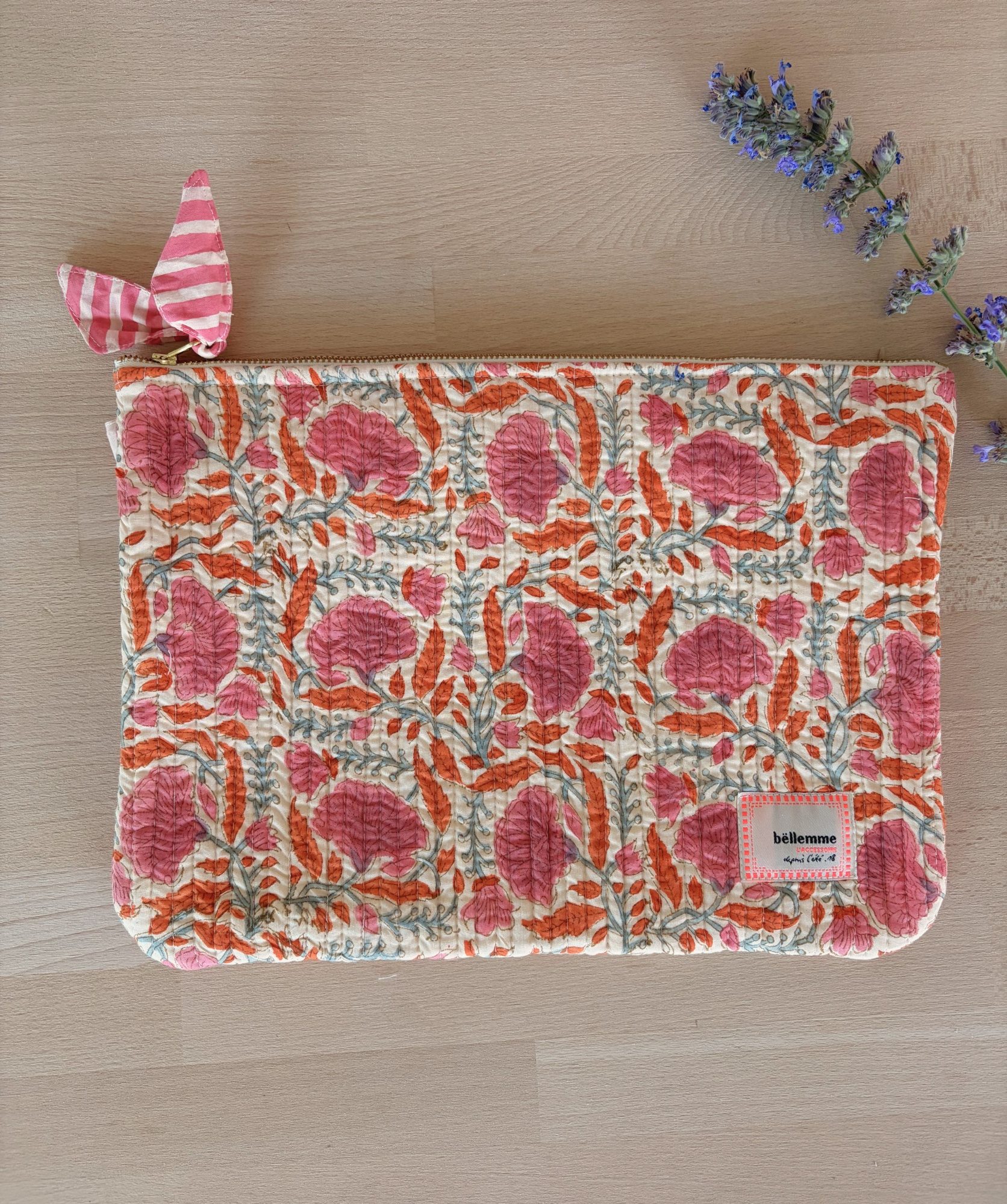 Pochette grand format Harrison / 13′ – Java Sorbet