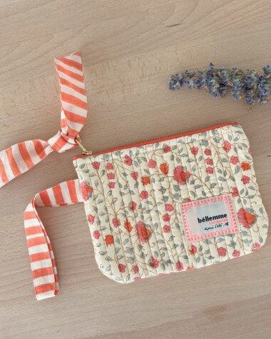 Pochette Mini Sid – Rosa Sorbet d’Été
