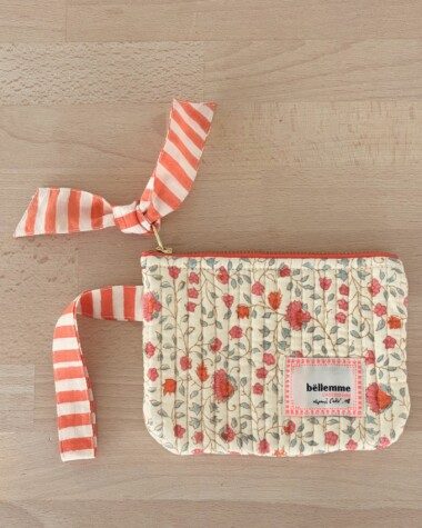 Pochette Mini Sid – Rosa Sorbet d’Été