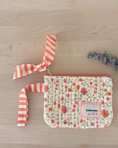 Pochette Mini Sid – Rosa Sorbet d’Été