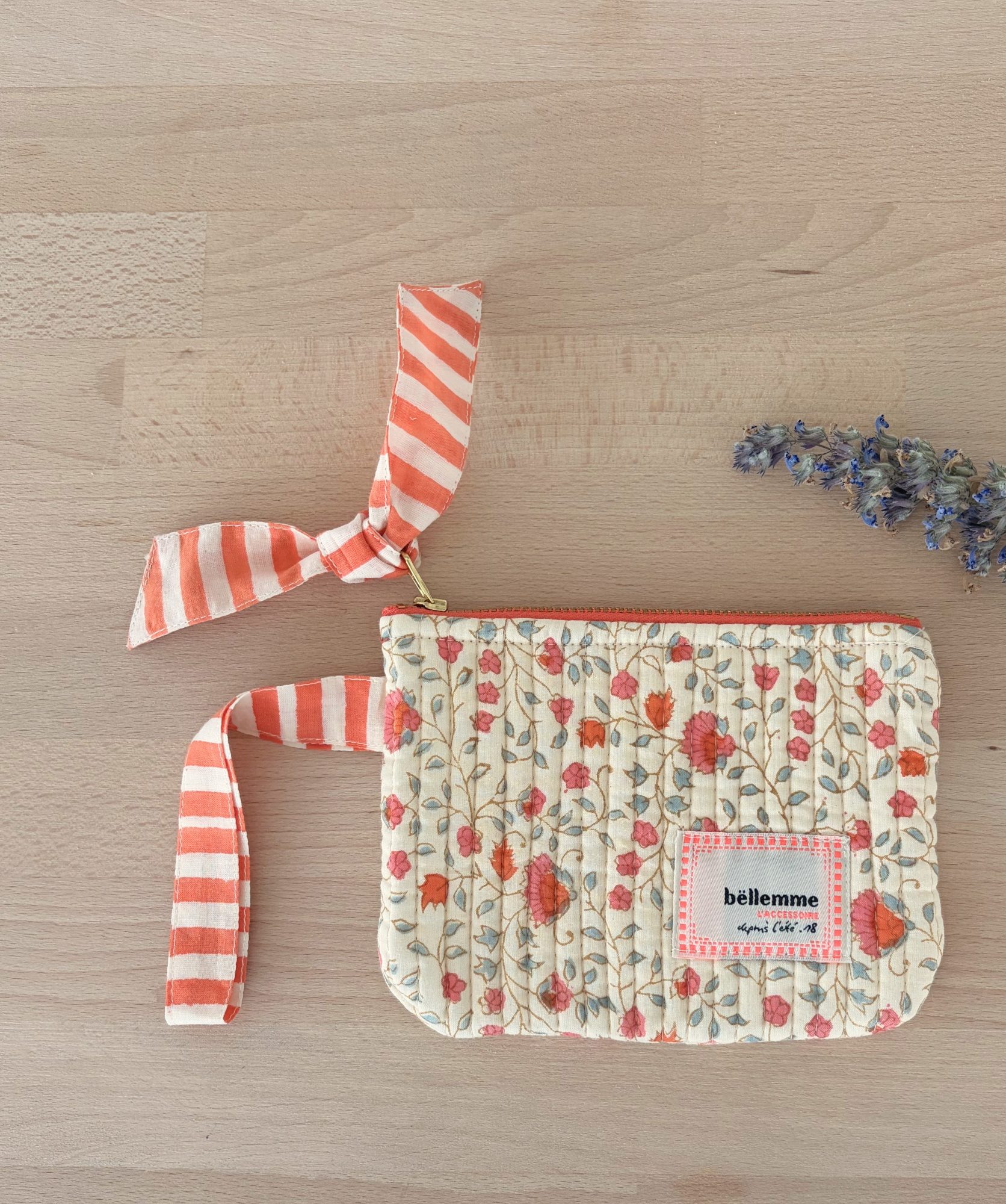 Pochette Mini Sid – Rosa Sorbet d’Été