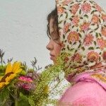 Foulard grand format – Berry Pink