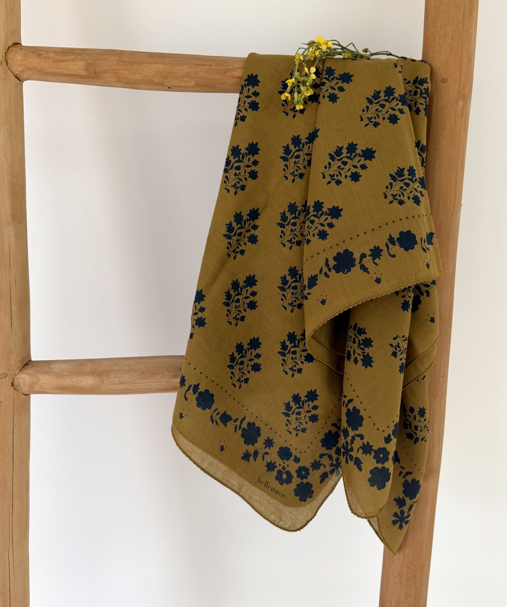 Foulard grand format – Ginger Mordoré