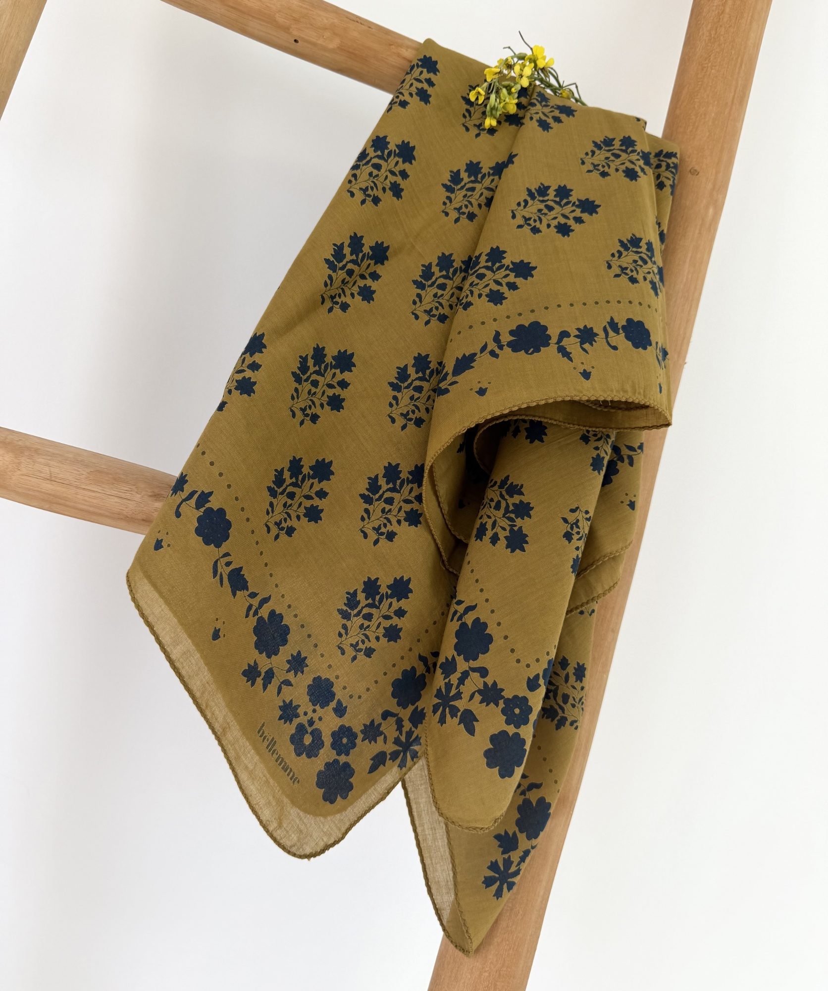 Foulard grand format – Ginger Mordoré