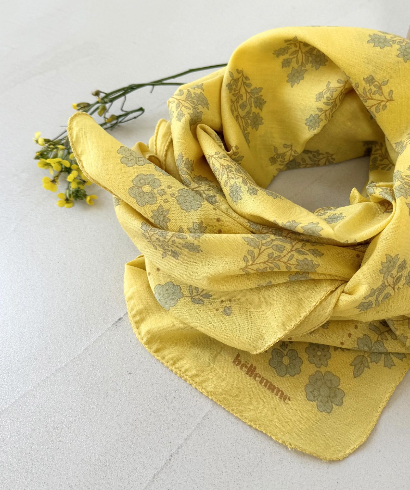 Foulard grand format – Ginger Soleil