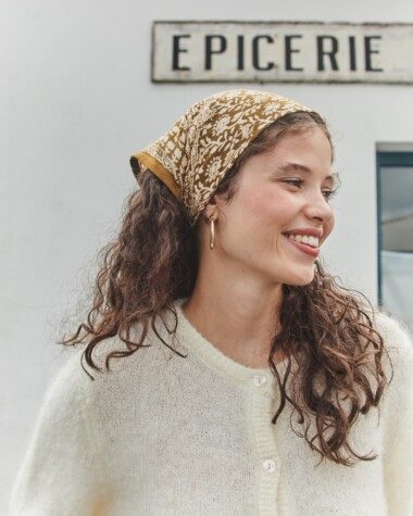 Foulard petit format - Penny Bronze