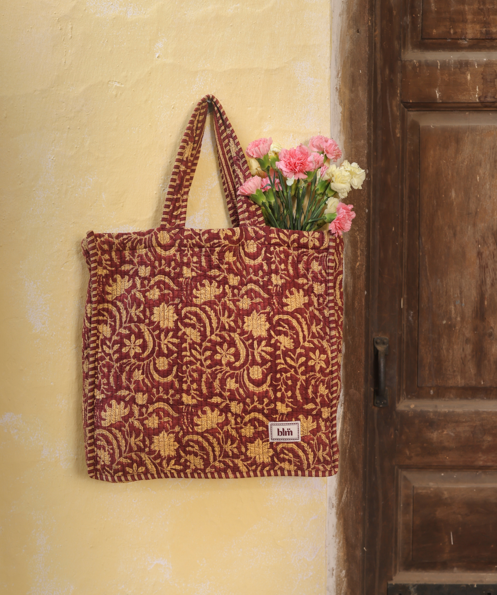 Sac Cabas Amalfi – Rosewood London Burgundy