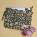 Pochette grand format Harrison / 13′ – Rosewood London Kaki