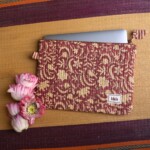 Pochette très grand format Harrison / 15′ – Rosewood London Burgundy