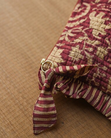 Pochette medium Janice – Rosewood London Burgundy