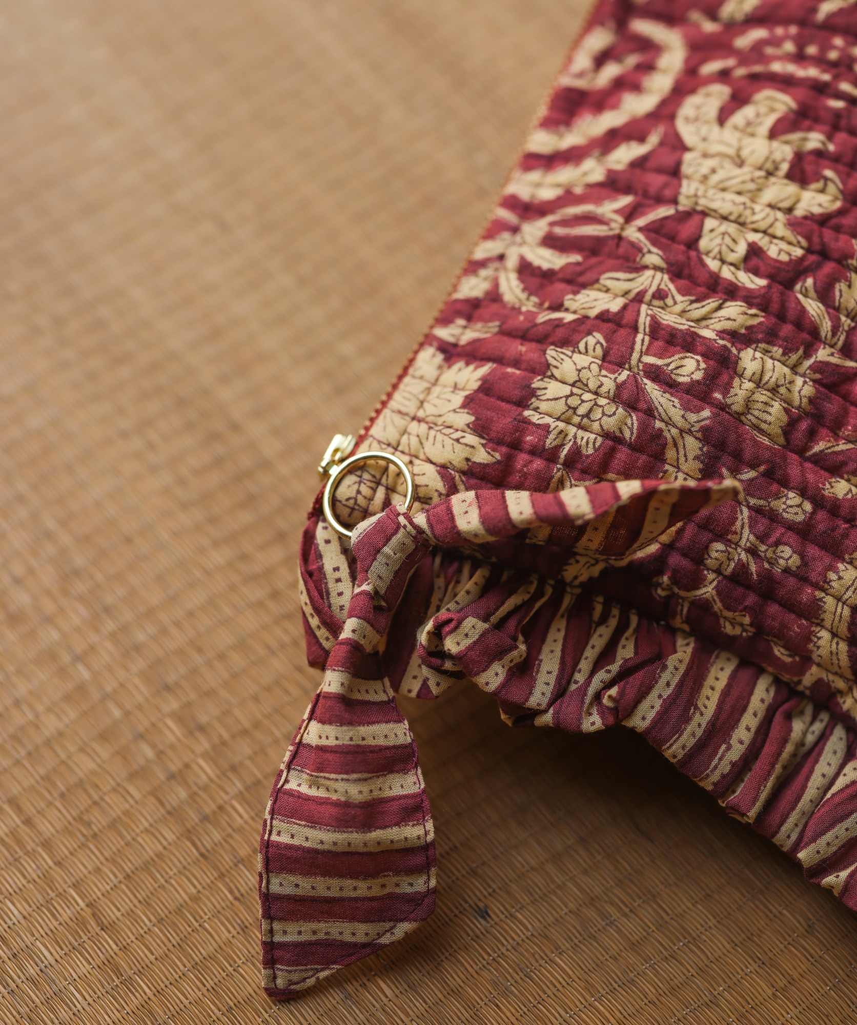 Pochette medium Janice – Rosewood London Burgundy
