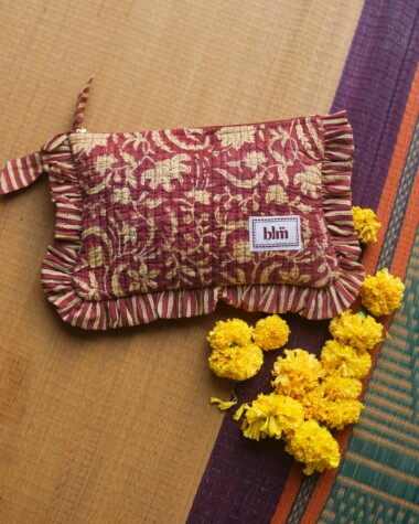 Pochette medium Janice – Rosewood London Burgundy