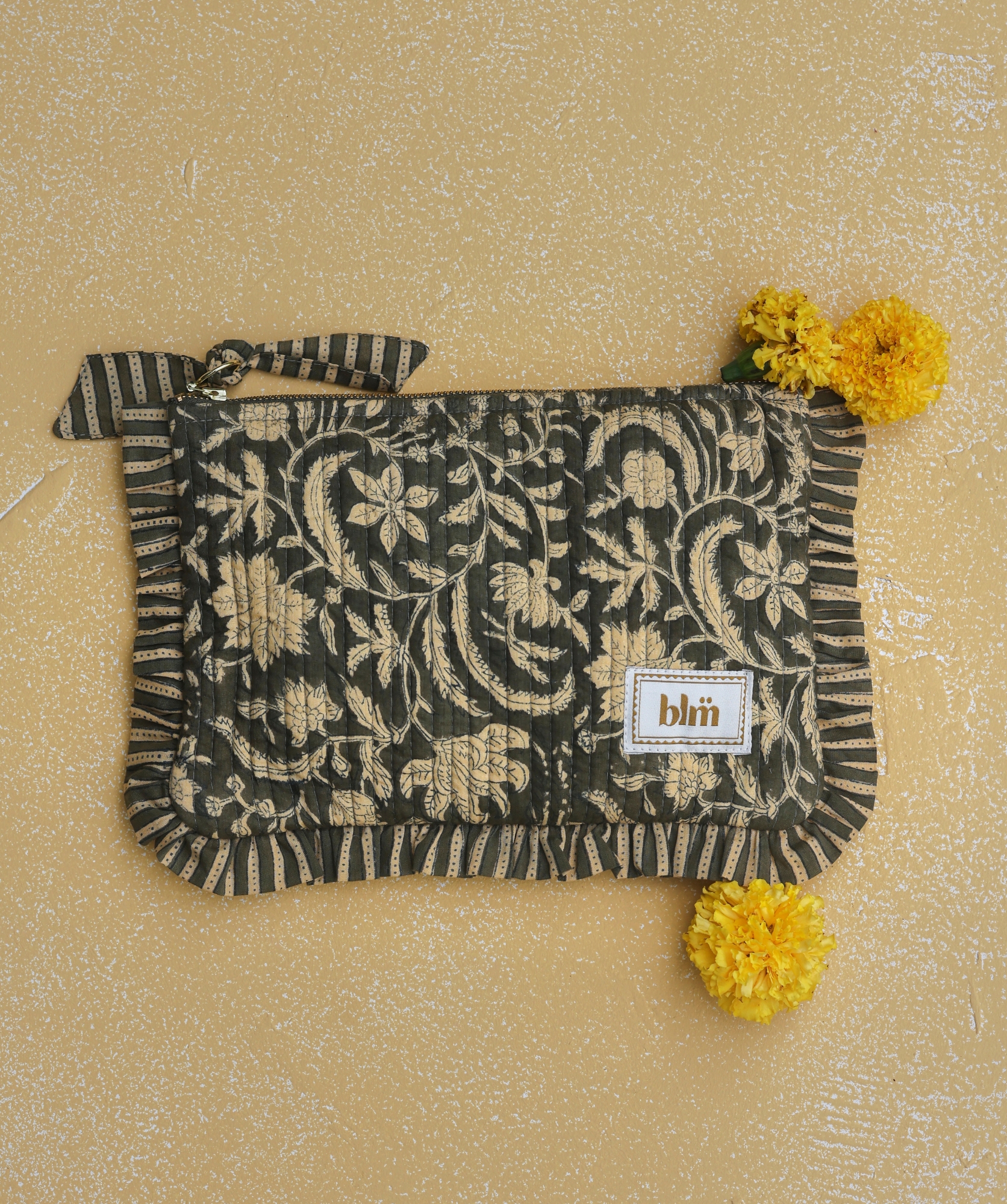 Pochette medium Janice – Rosewood London Kaki