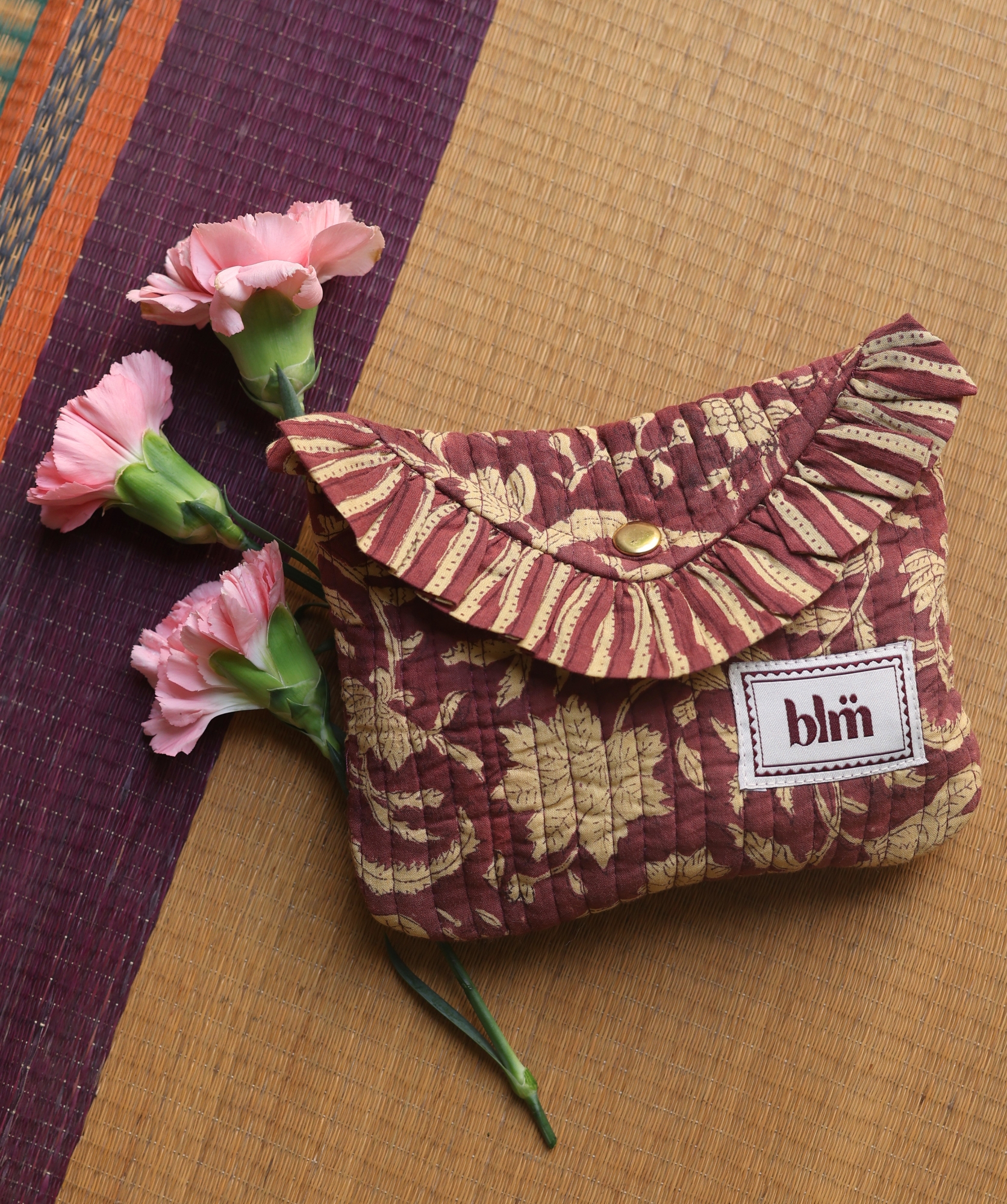 Pochette Mini Hendricks – Rosewood London Burgundy